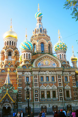 Church of the Savior on Spilled Blood. Saint-Petersburg, Russia.