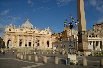 Piazza San Pietro a Roma