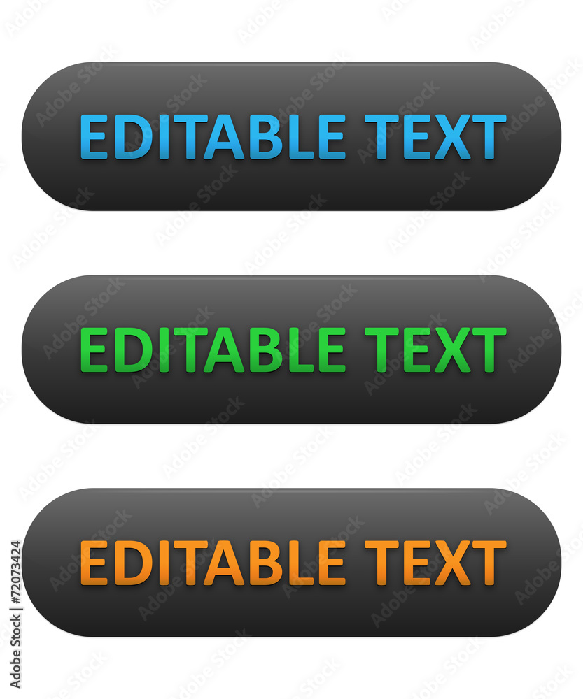 Poster web buttons poster (blank vector icon symbol template)