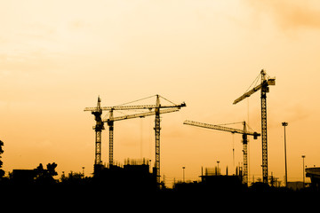 Naklejka premium construction workers