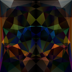 Abstract background triangles
