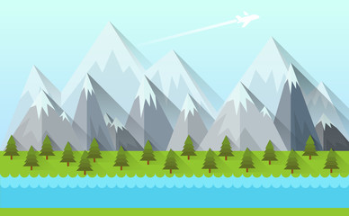 Flat design modern vector illustration