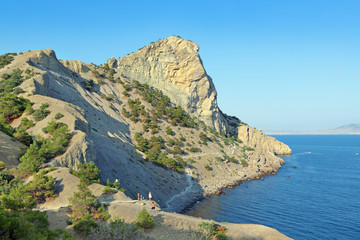 Blue (predatory) Bay, republic Crimea