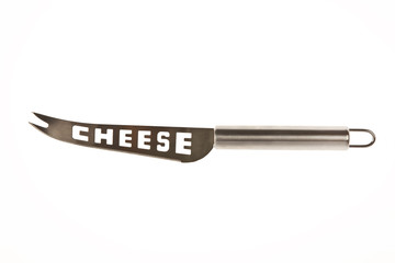 cheese knife isolated on white