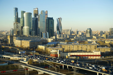 Fototapeta na wymiar Москва-Сити