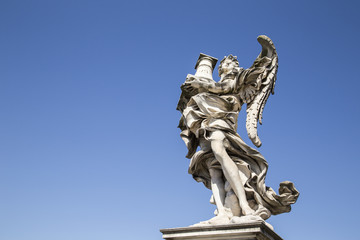 Fototapeta na wymiar Ponte Sant’Angelo. Rome, italy