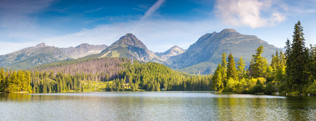 lake in the mountains