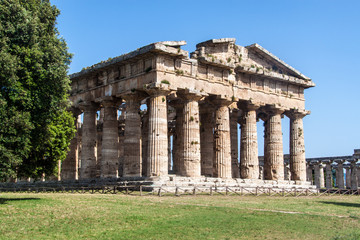 Fototapeta na wymiar Classical greek temple