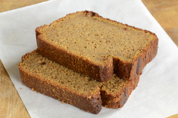 Gluten free pumpkin loaf