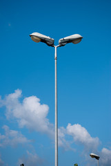 Double street lamp