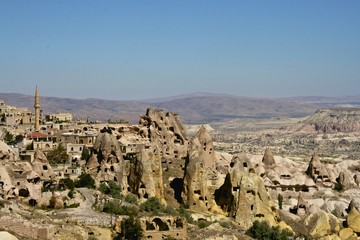 Fototapeta na wymiar Uchisar, Turchia