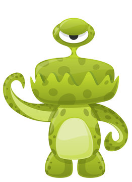Green Slime Monster