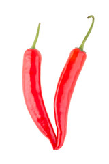 pepper red isolated