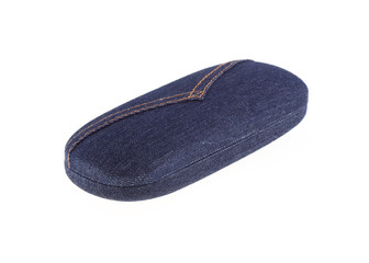 glasses jeans case isolated