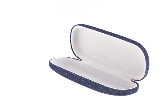 Glasses Jeans Case Isolated