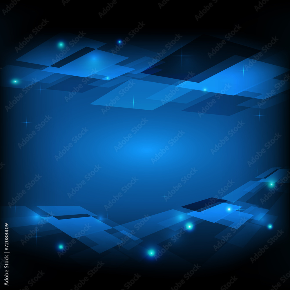 Poster vector of abstract technology background