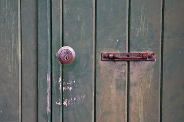 Vielle porte en bois