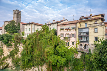 Fototapeta na wymiar View at the Cividale del Friuli