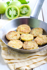 Fried green tomatoes