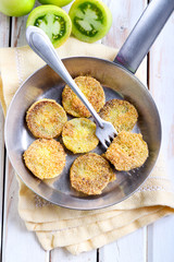 Fried green tomatoes