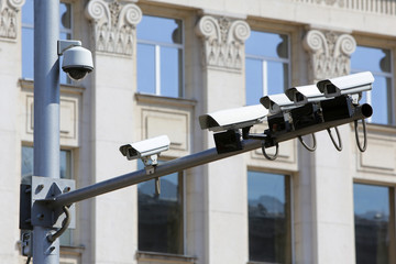Security surveillance cameras