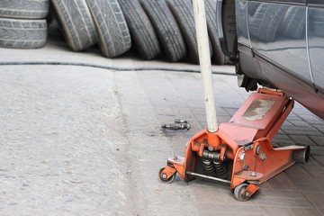 Flat tire repair