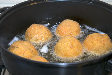 fry of arancini