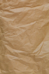 Texture - Wrinkled Brown Paper