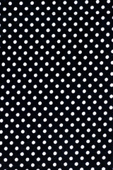 Fabric dots pattern  white and back color background