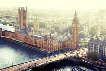 Fototapeta na wymiar London - Palace of Westminster, UK