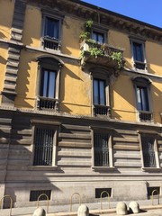 Palazzo via Solferino, Milano, Lombardia, Italia