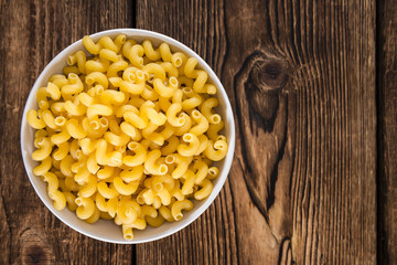 Pasta Curls (close-up shot)