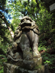 十和田神社の狛犬