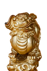 Fototapeta premium dragon, dog, sculpture