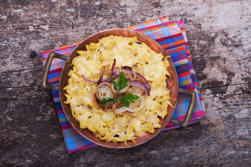 Bayerische Spätzle mit Käse