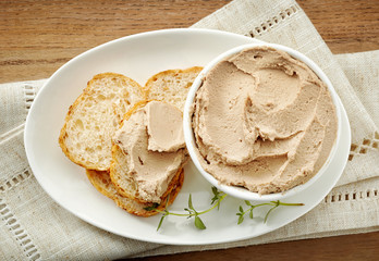 homemade liver pate