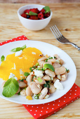 winter beans salad