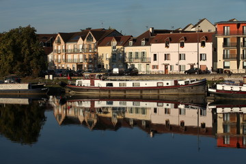 Auxerre, vue de l'Yonne