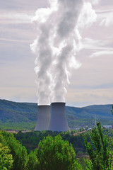 Nuclear plant in Cofrentes, Valencia, Spain.