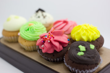 Colorful Cup Cake
