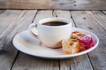 turkish coffee and turkish delight