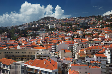 Town located on a high mountain