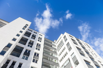 Fototapeta premium Wohnblock in Deutschland