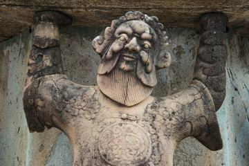 sculpture,Chinese doll wat pho ,watpho