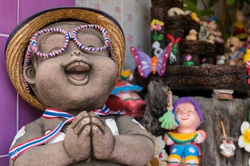 Thai Smile Clay Dolls