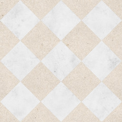 Seamless marble and sandstone tiles pattern