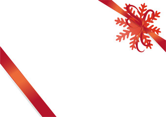 Rote Schleife Weihnachten