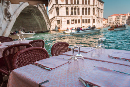 Dinner in Vanice at Grand Canal
