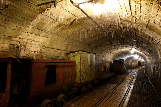old oil shale mine
