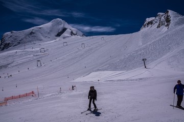 Skigebiet am Kitzsteinhorn &Ouml;sterreich